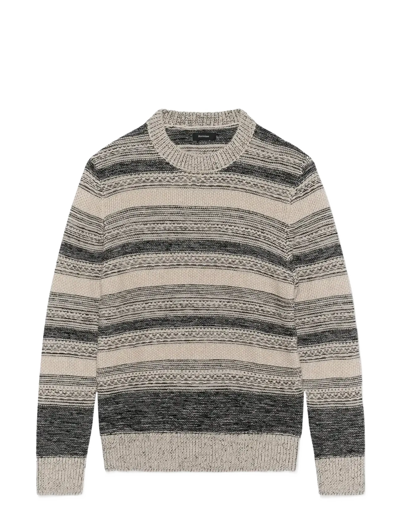 Matinique MAtriton - Rundhals - DARK GREY MELANGE / grey