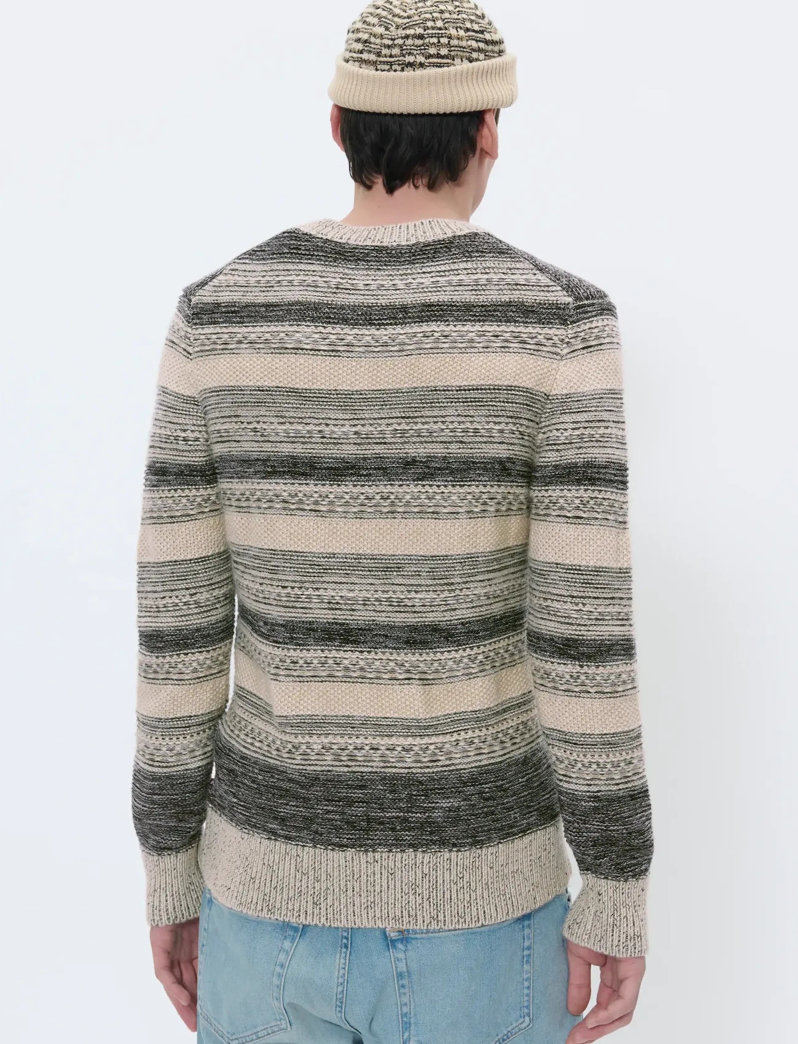 Matinique - MAtriton - stickat - dark grey melange - 3