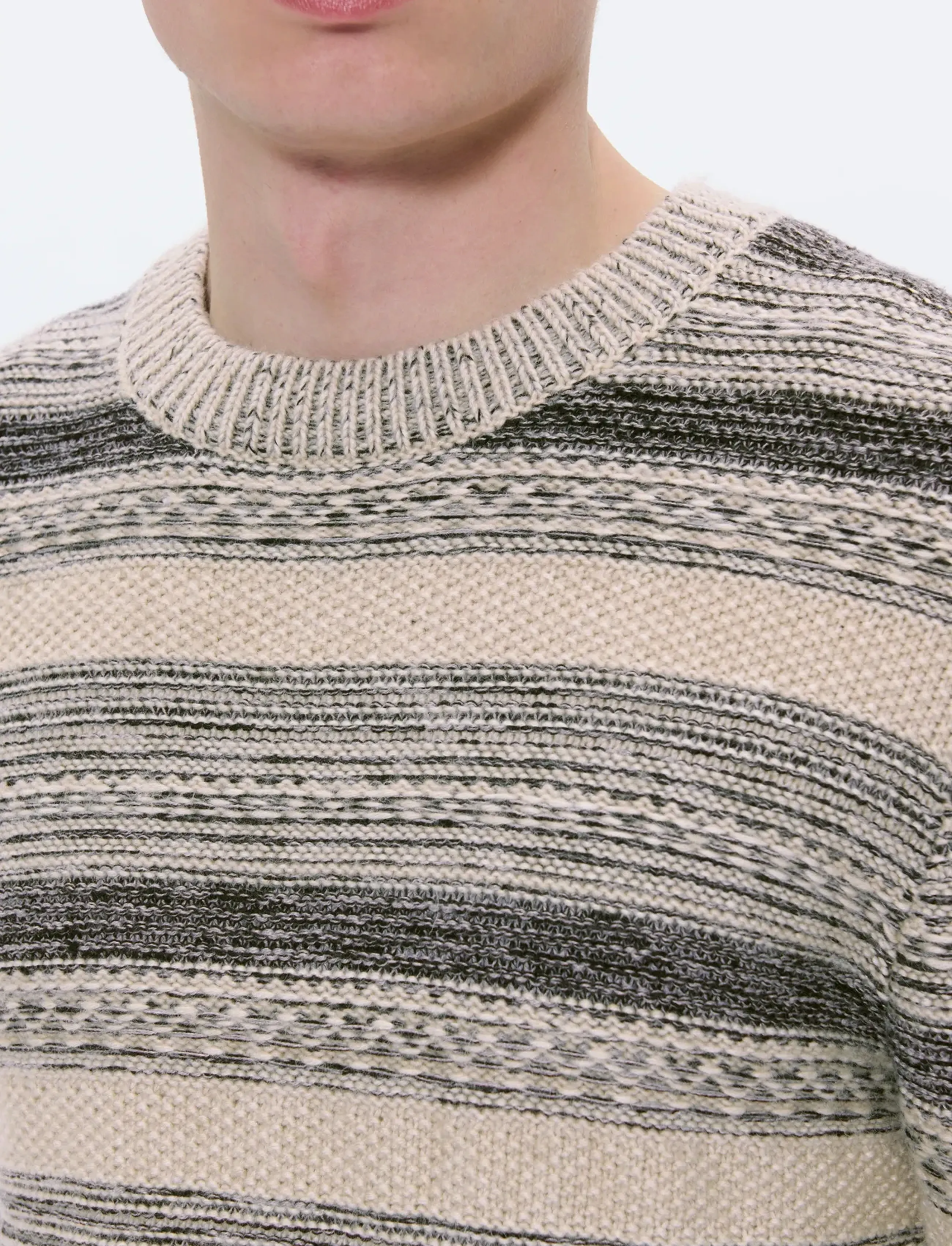 Matinique - MAtriton - stickat - dark grey melange - 4
