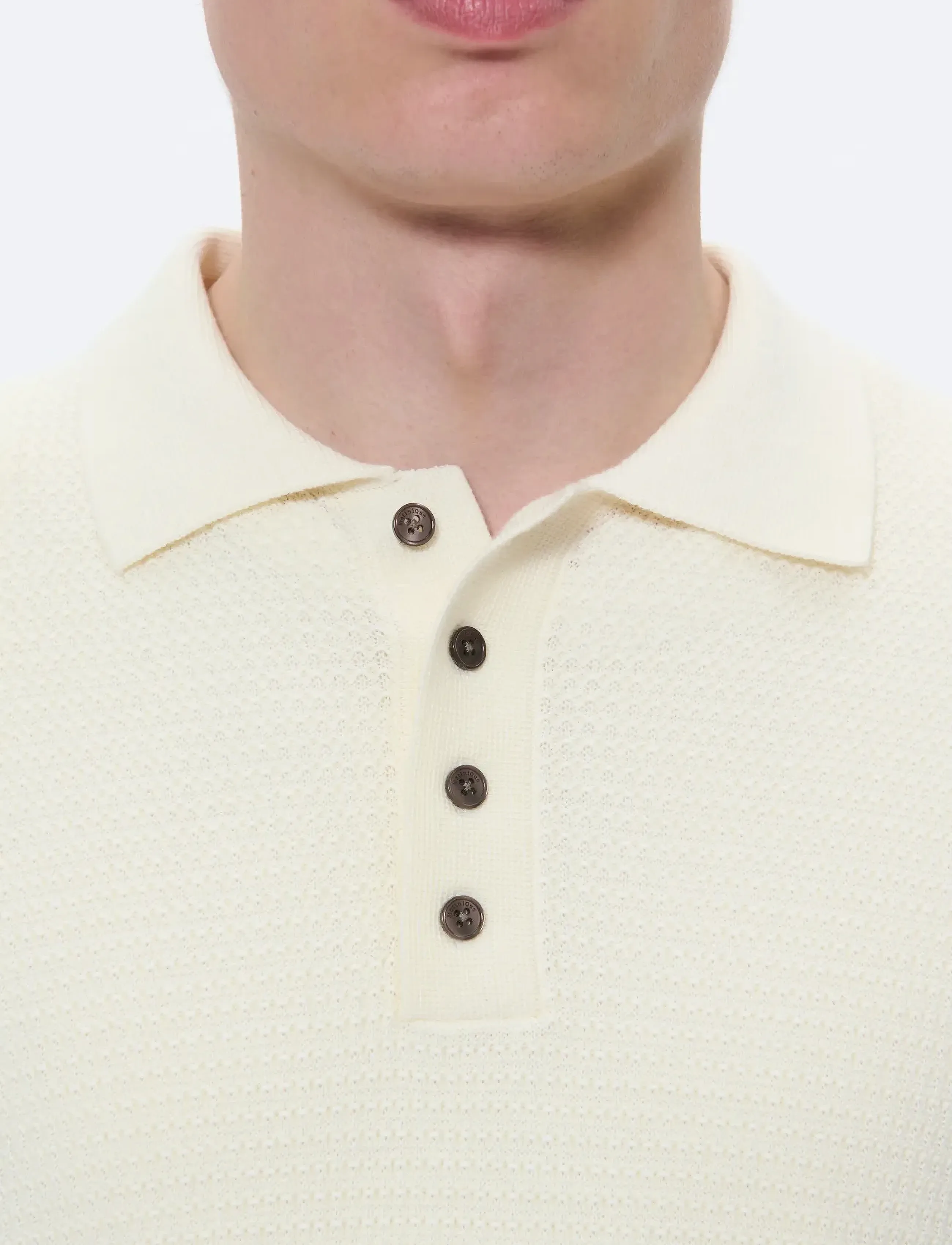 Matinique - MAkerone - stickat - off white - 4