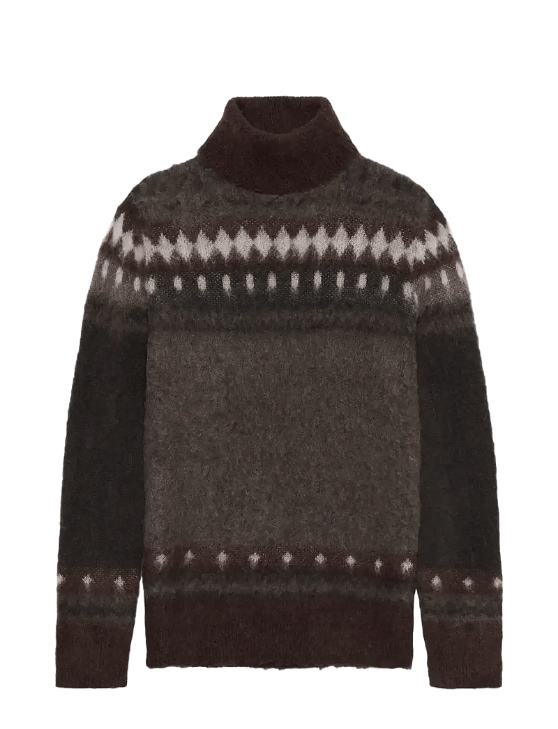 Matinique - MAroll pattern - rollkragen - chocolate chip - 1