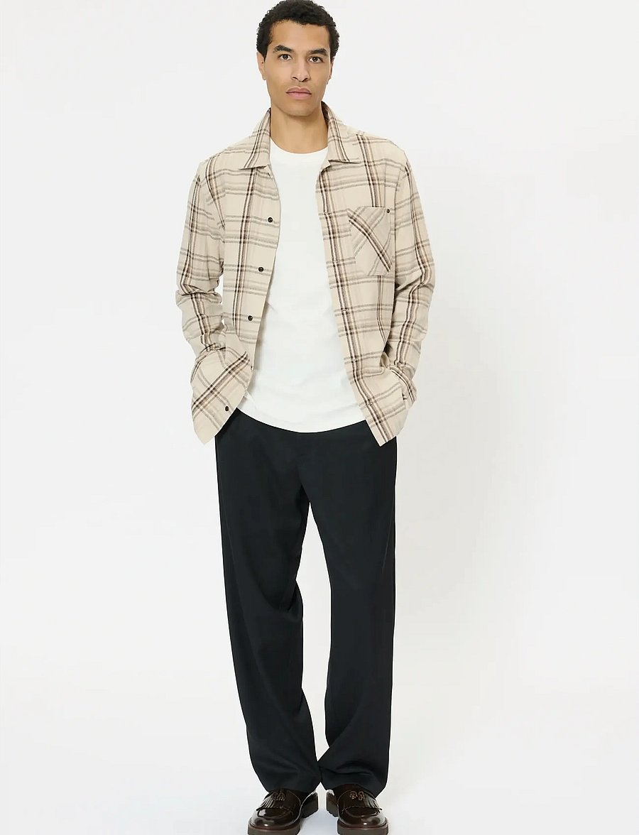 Matinique - MApelton N Heritage - checkered shirts - chocolate brown - 2