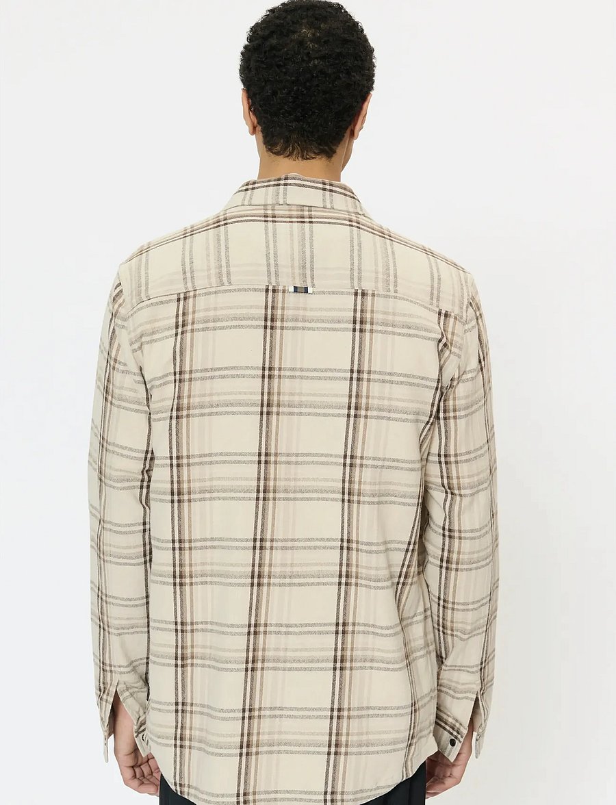 Matinique - MApelton N Heritage - checkered shirts - chocolate brown - 3