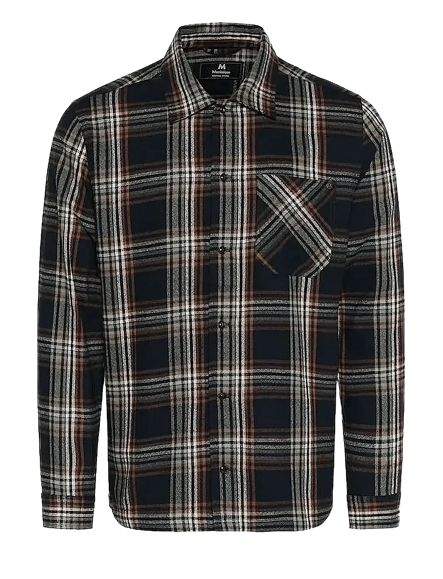 Matinique - MApelton N Heritage - ruudulised särgid - dark navy - 1