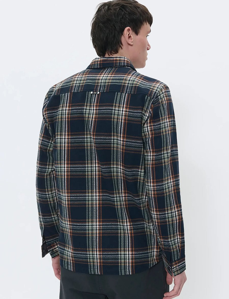 Matinique - MApelton N Heritage - ruudulised särgid - dark navy - 3