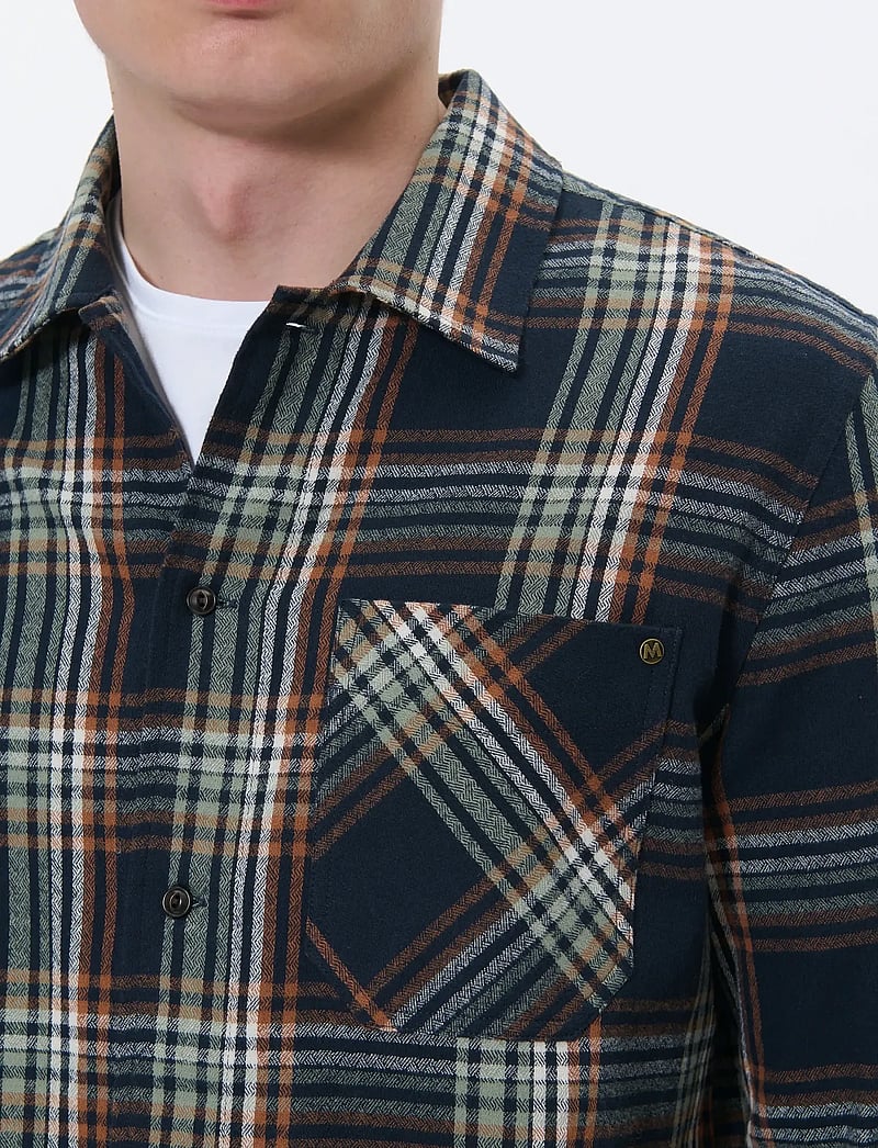 Matinique - MApelton N Heritage - ternede skjorter - dark navy - 4