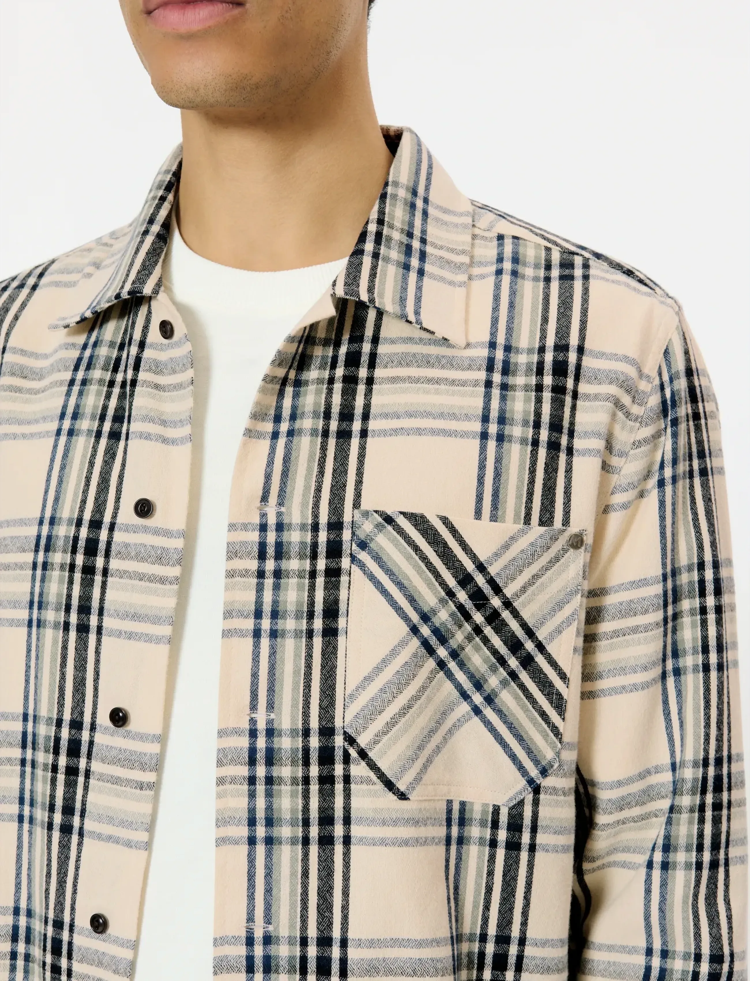 Matinique - MApelton N Heritage - casual skjorter - sea spray - 4