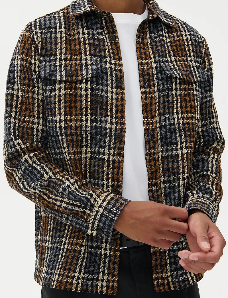 Matinique - MAglibbon Heritage - rutiga skjortor - dark navy - 4