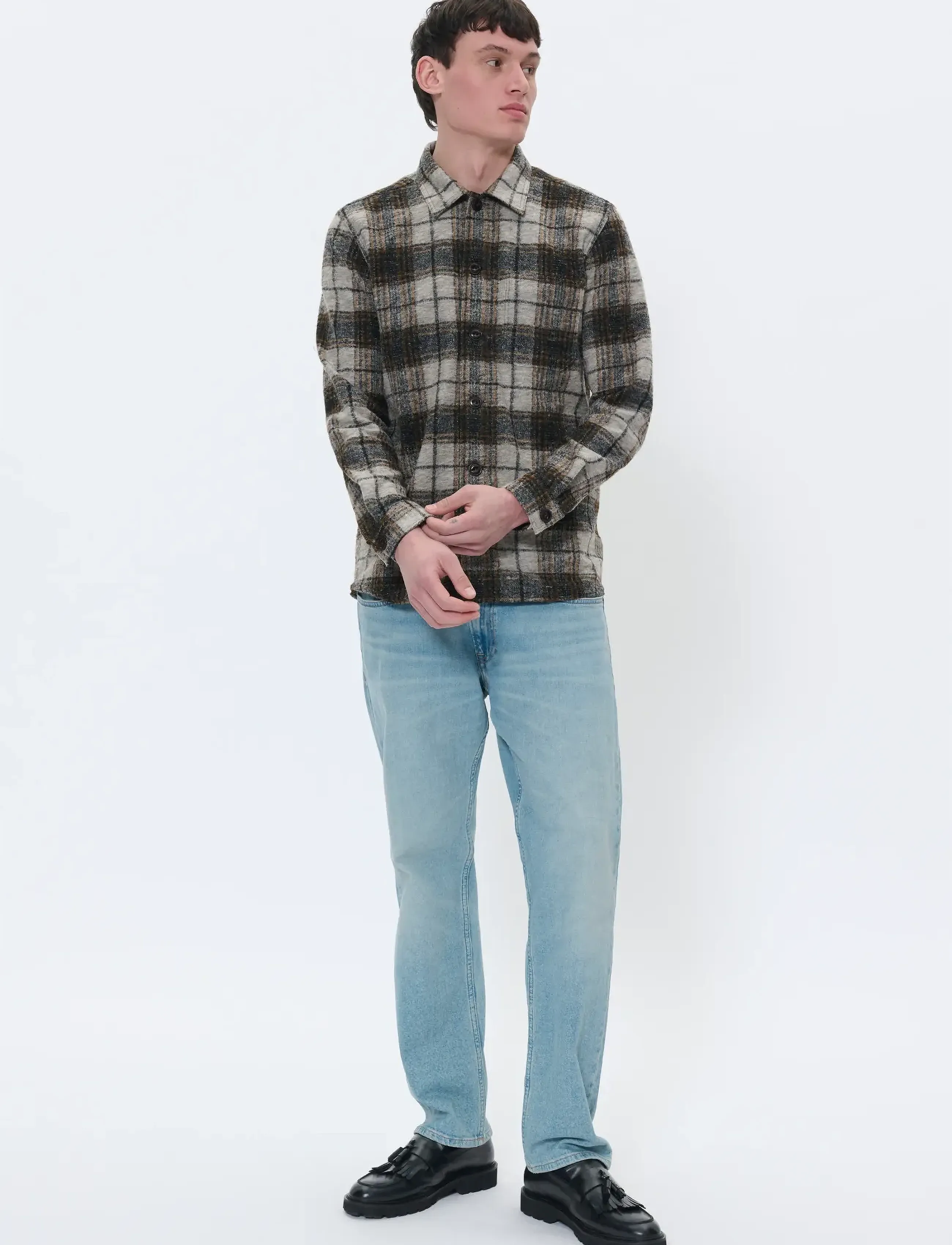 Matinique - MApelton N Heritage - casual skjorter - chocolate chip - 2