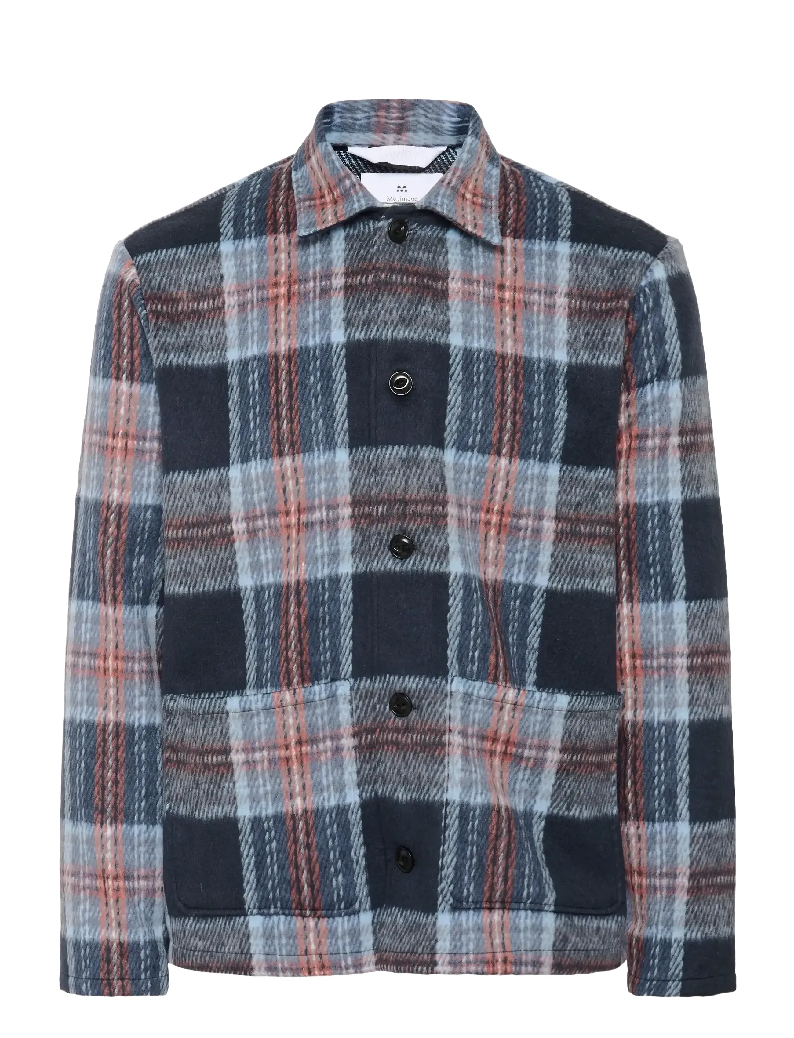 Matinique MAcodhill 73 - Skjorter - CHICORY COFFEE / navy