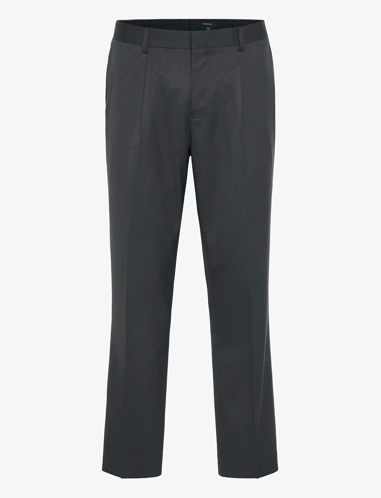 Matinique - MAweller Pleat Pant - suit trousers - black oyster - 1