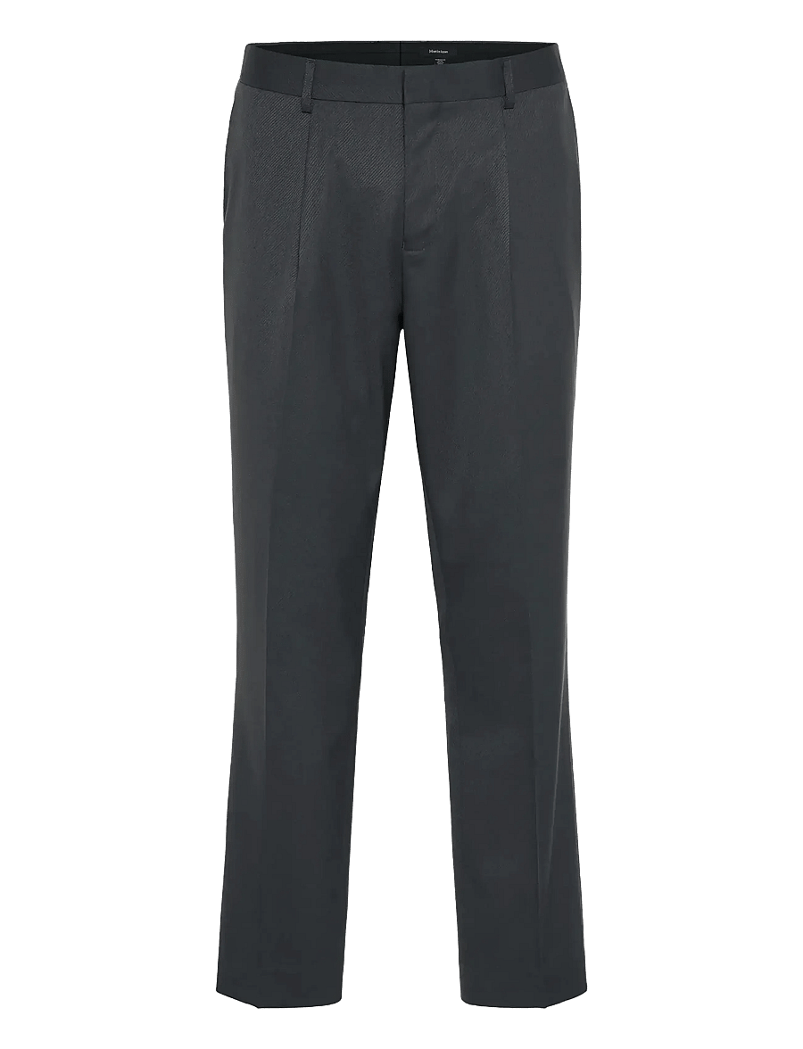 Matinique - MAweller Pleat Pant - Ülikonnapüksid - black oyster - 1