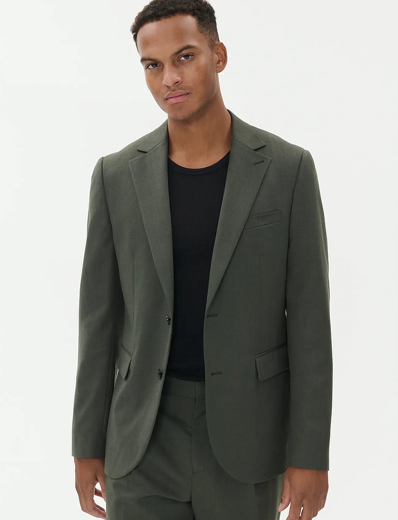 Matinique - MAgeorge - enkeltradede blazere - olive night - 0