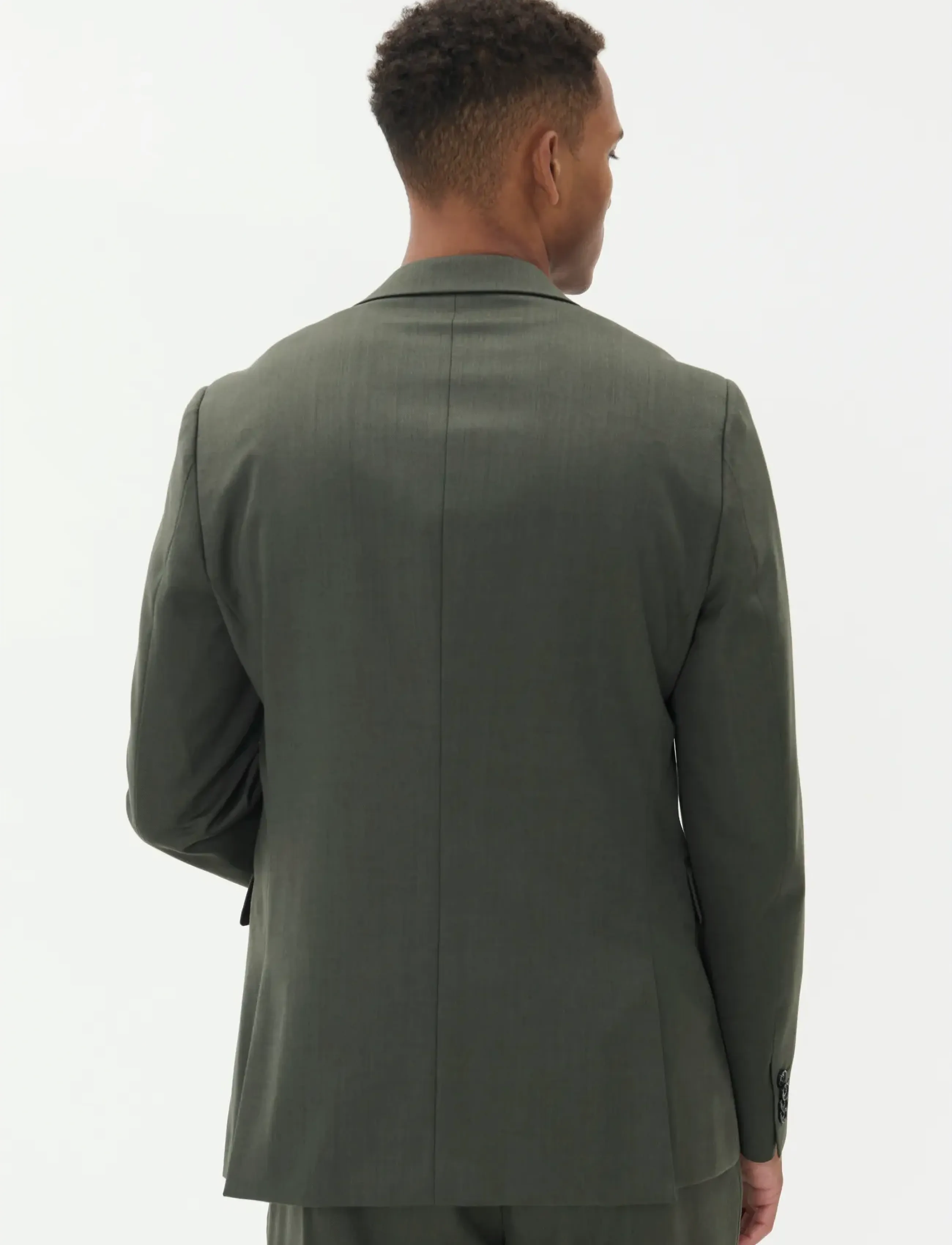 Matinique - MAgeorge - single breasted blazers - olive night - 3