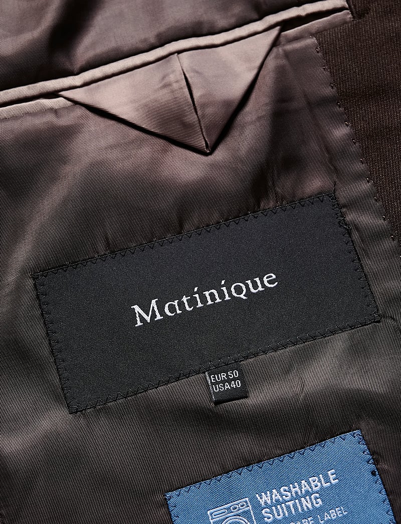 Matinique - MAgeorge - enkelknäppta kavajer - espresso - 5