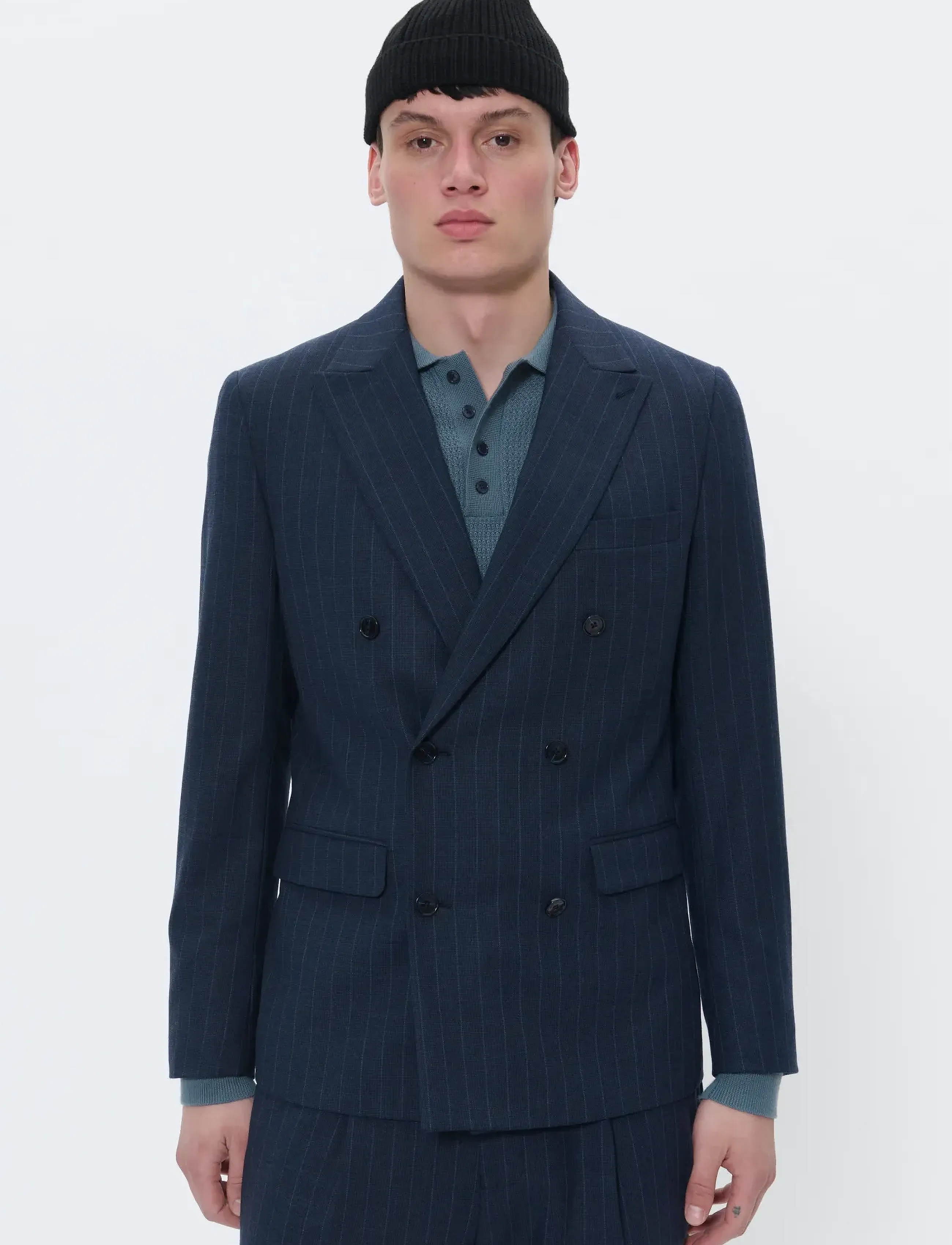 Matinique Magaret Double, 52, Blazer, Marineblau - Double Breasted Männerswear