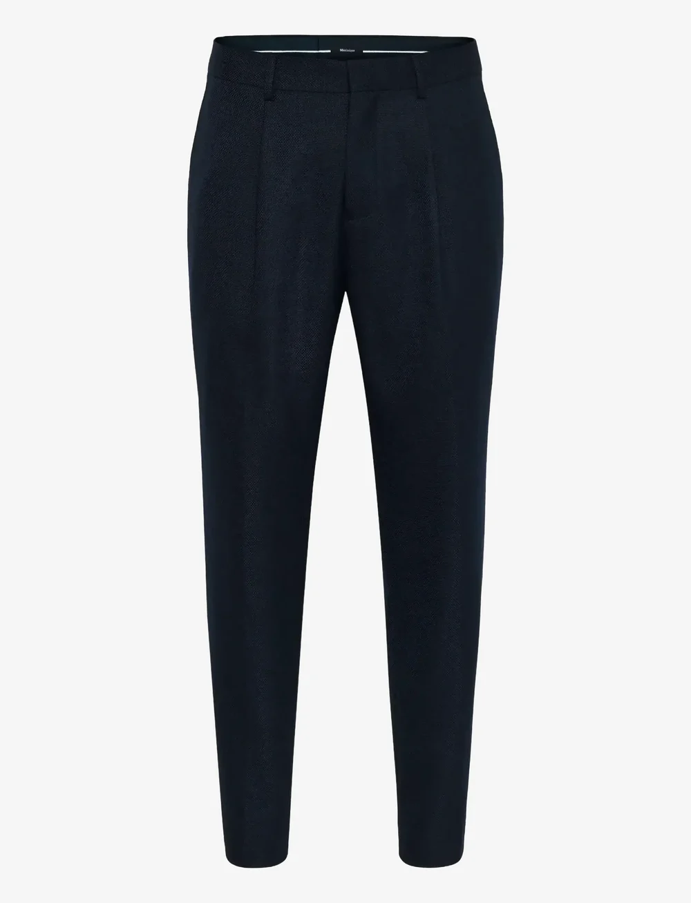 Matinique - MAweller Pleat Pant - kostymbyxor - dark navy - 1