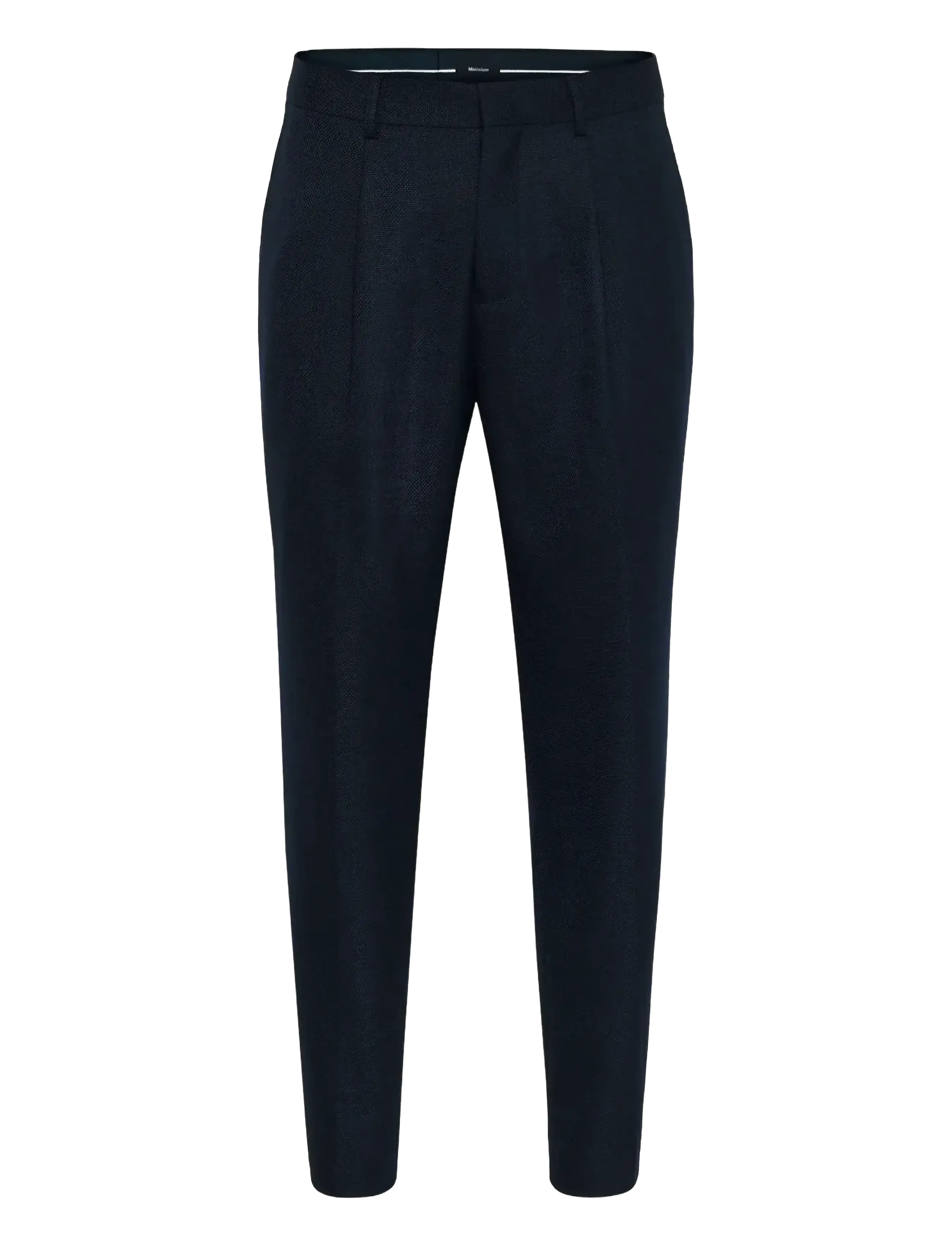 Matinique - MAweller Pleat Pant - puvunhousut - dark navy - 1