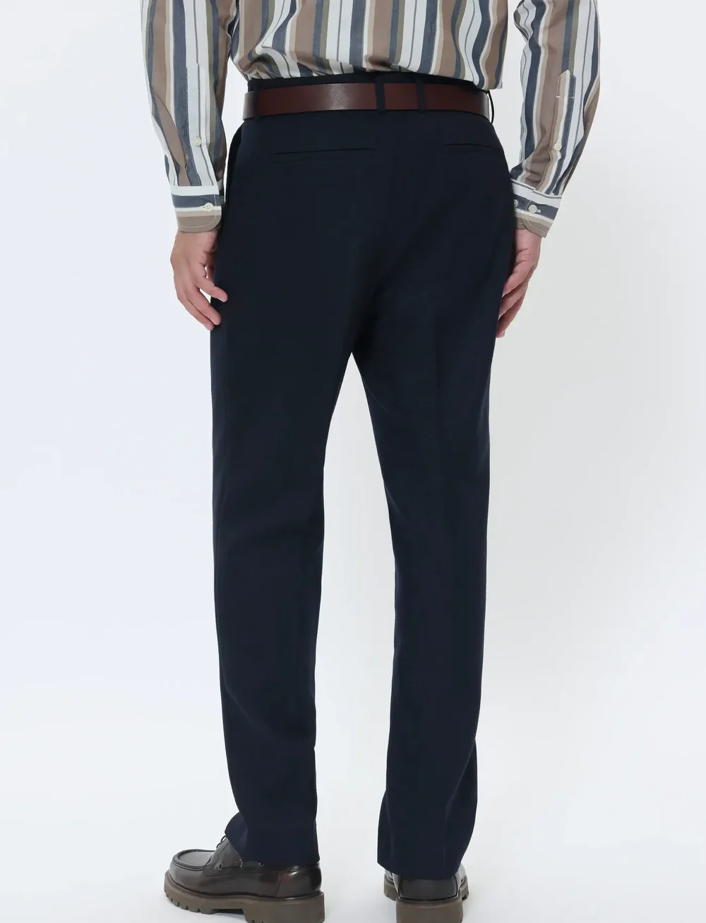 Matinique - MAweller Pleat Pant - kostymbyxor - dark navy - 3