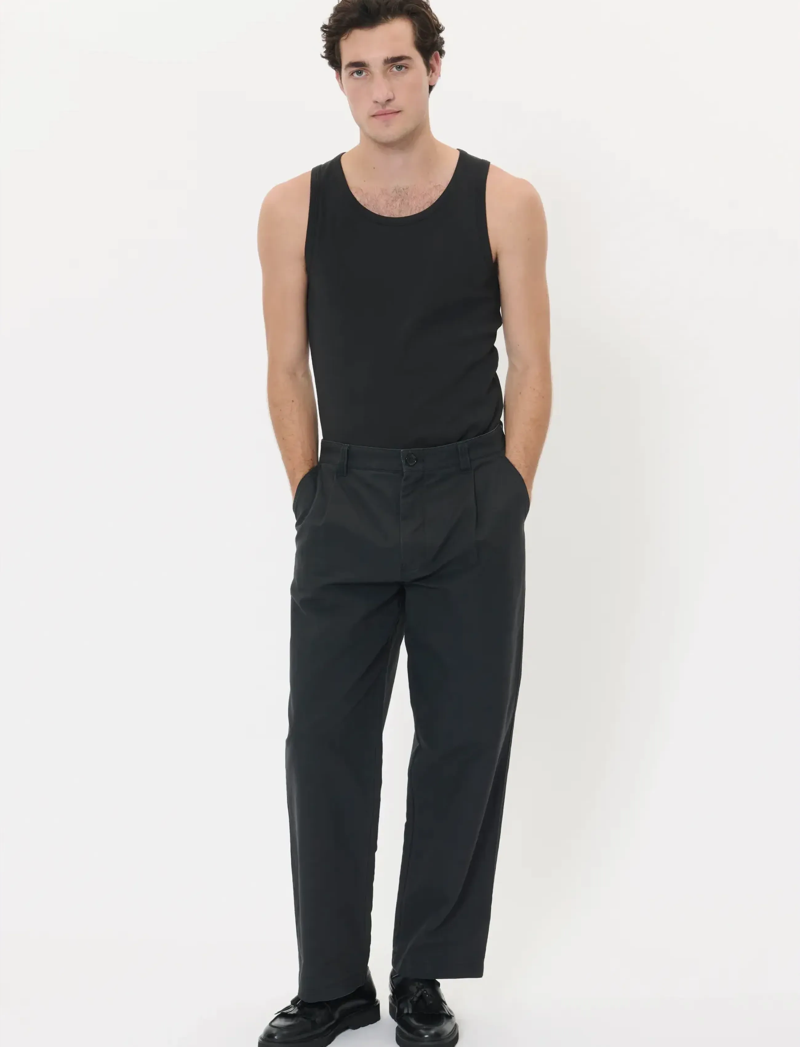 Matinique MATank 2-pack - Matinique - BLACK/WHITE / cream