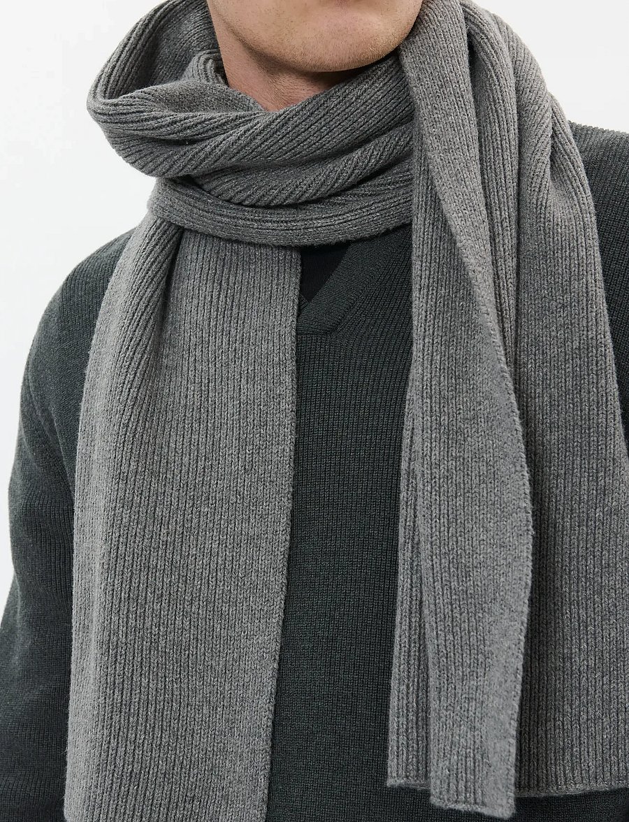 Matinique - MAlindy - winterschals - medium grey melange - 2