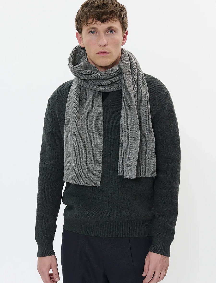 Matinique - MAlindy - winterschals - medium grey melange - 3