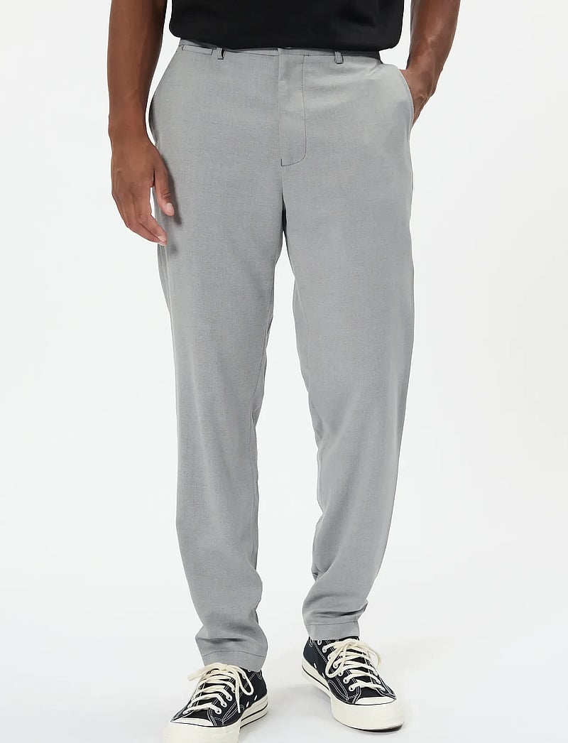 Matinique - MAliam Pant - spodnie na co dzień - light grey melange - 0