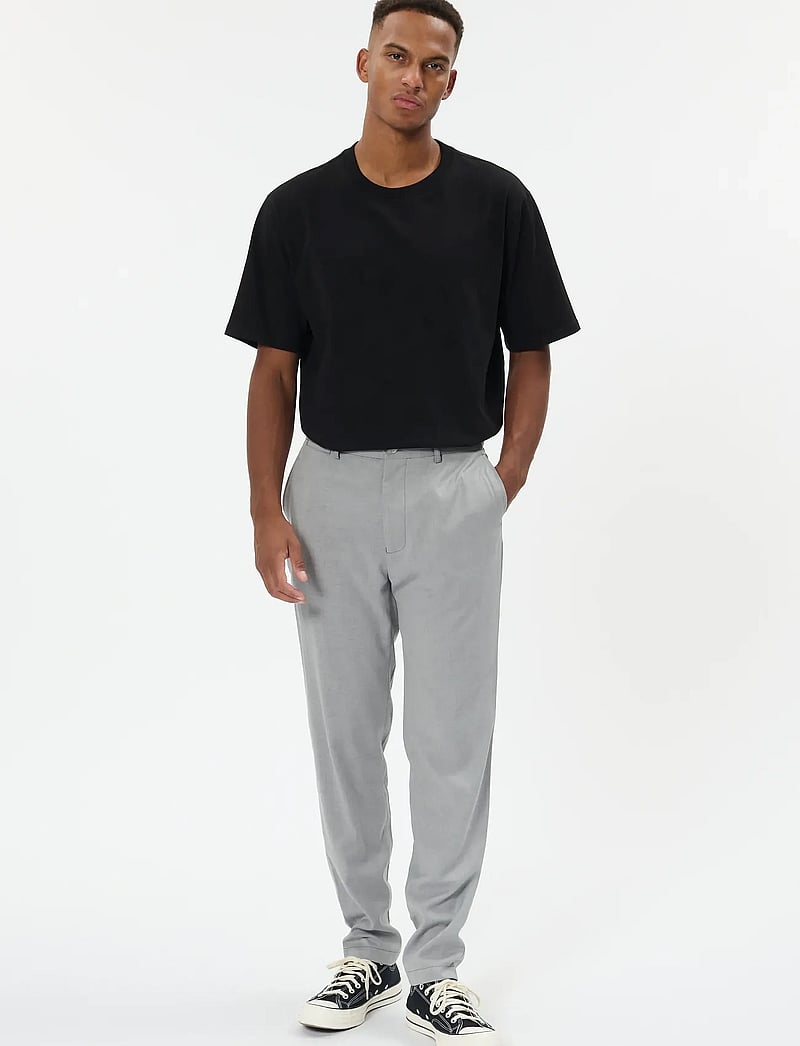 Matinique - MAliam Pant - spodnie na co dzień - light grey melange - 2