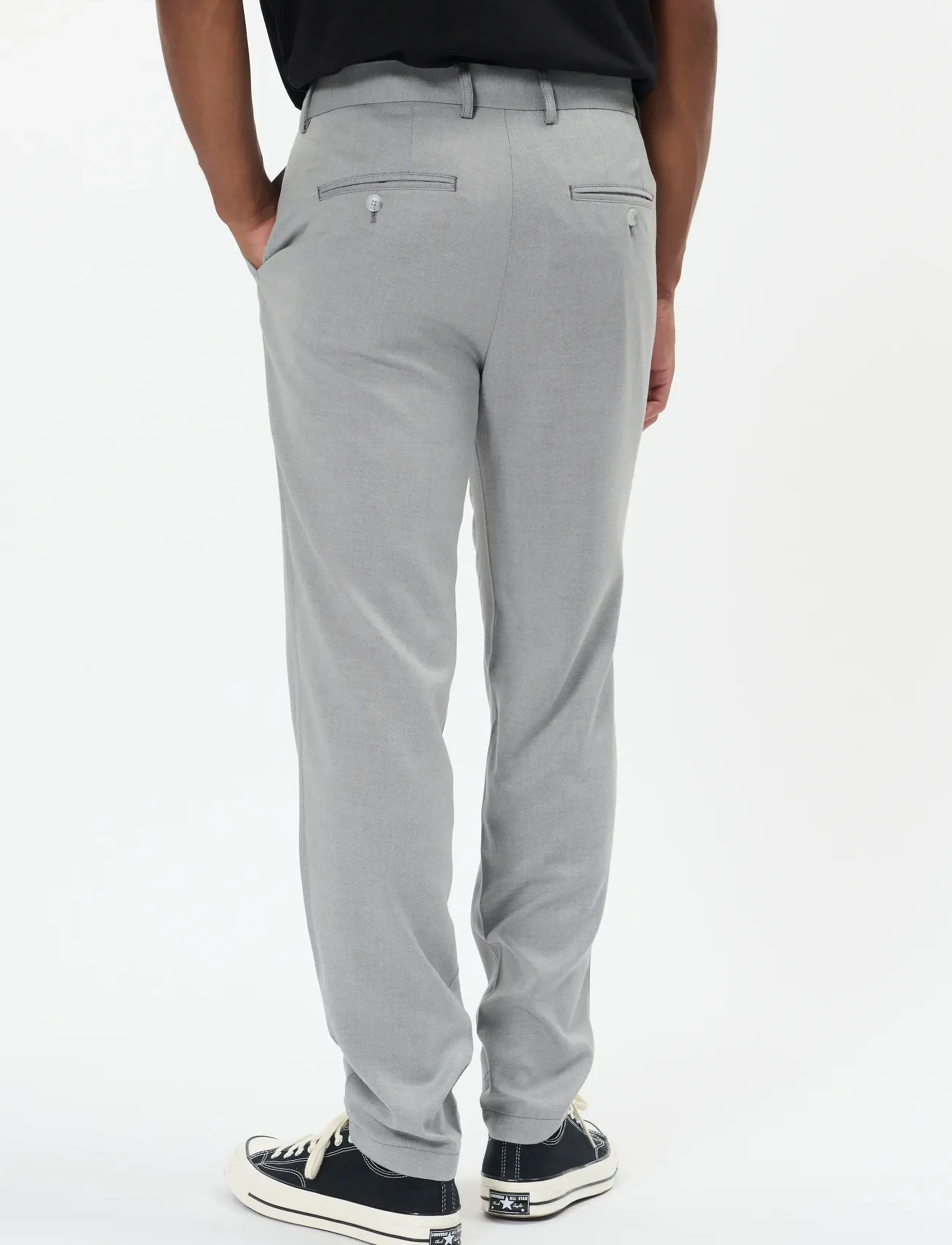 Matinique - MAliam Pant - vabaaja püksid - light grey melange - 3