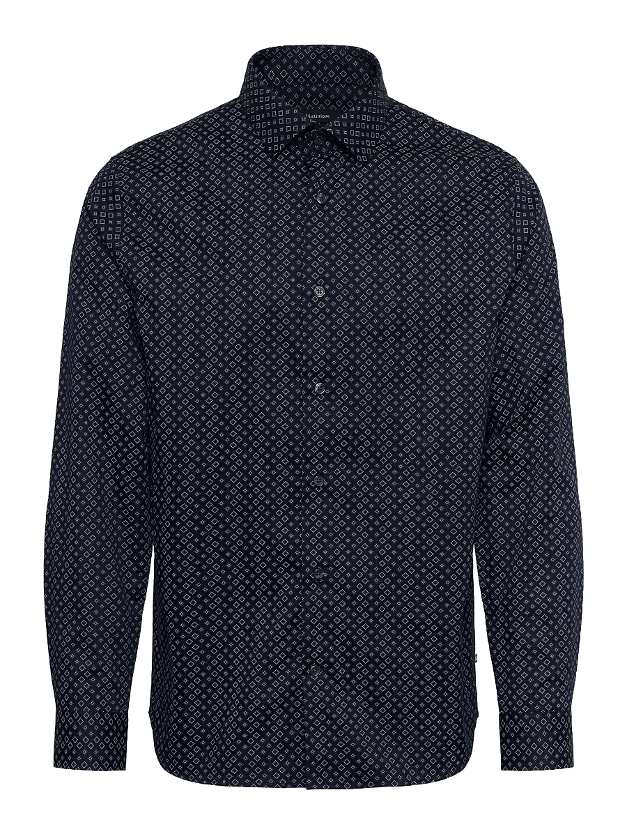 Matinique - MAtrostol BN - gemusterte hemden - dark navy - 1