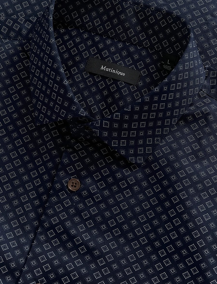 Matinique - MAtrostol BN - gemusterte hemden - dark navy - 5