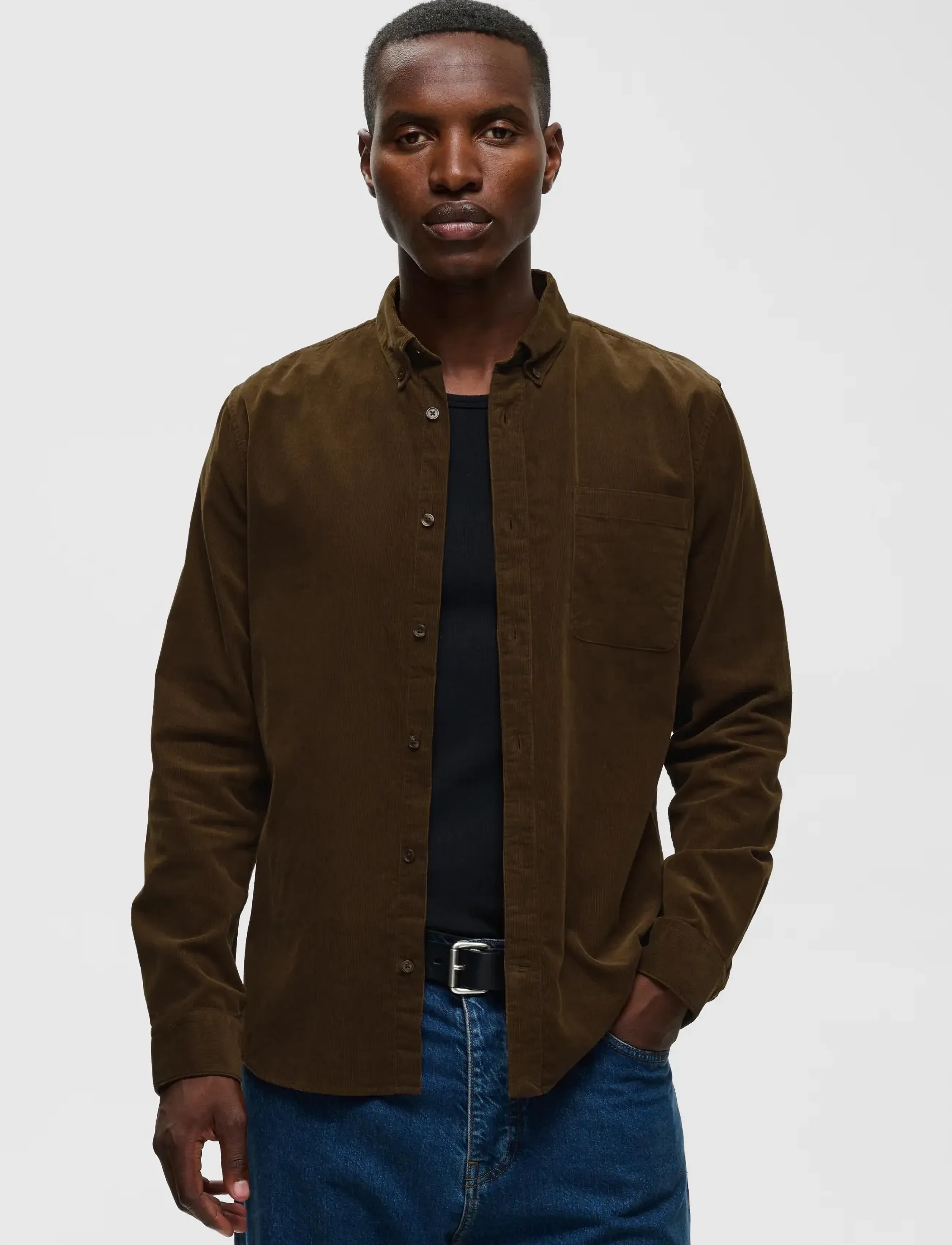 Matinique MAtrostol BD - Shirts - DARK EARTH / brown