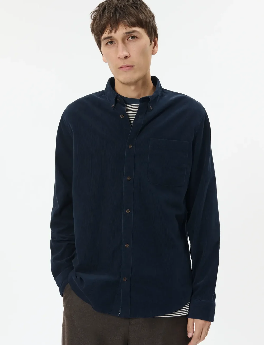 Matinique - MAtrostol BD - fløjlsskjorter - dark navy - 0
