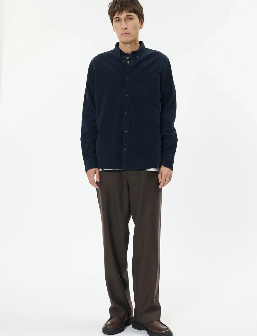 Matinique - MAtrostol BD - fløjlsskjorter - dark navy - 2