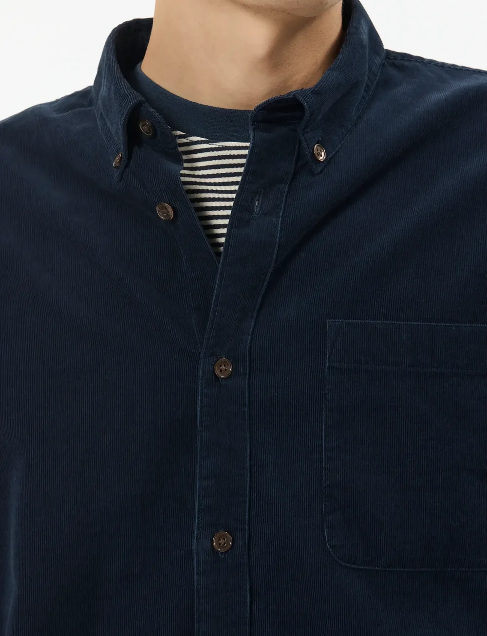 Matinique - MAtrostol BD - fløjlsskjorter - dark navy - 4