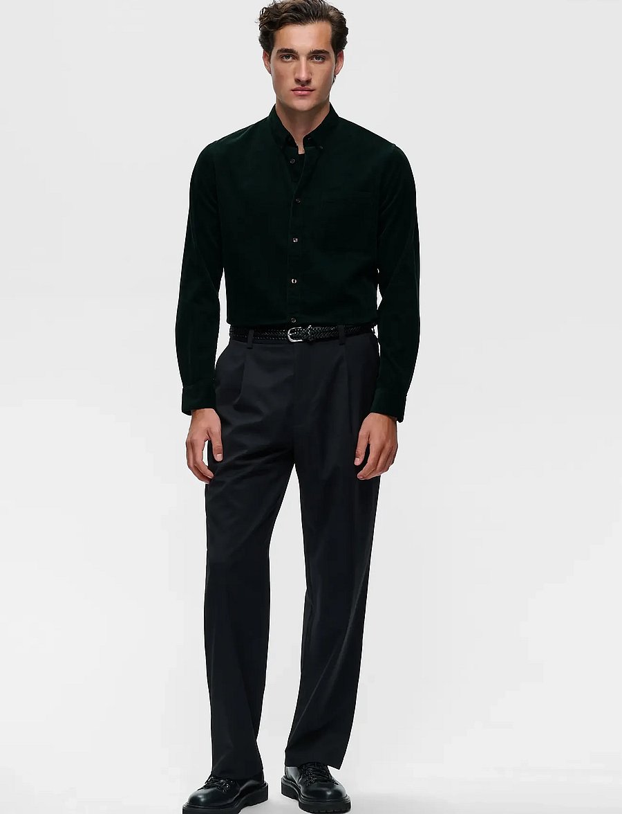 Matinique - MAtrostol BD - corduroy shirts - scarab - 2