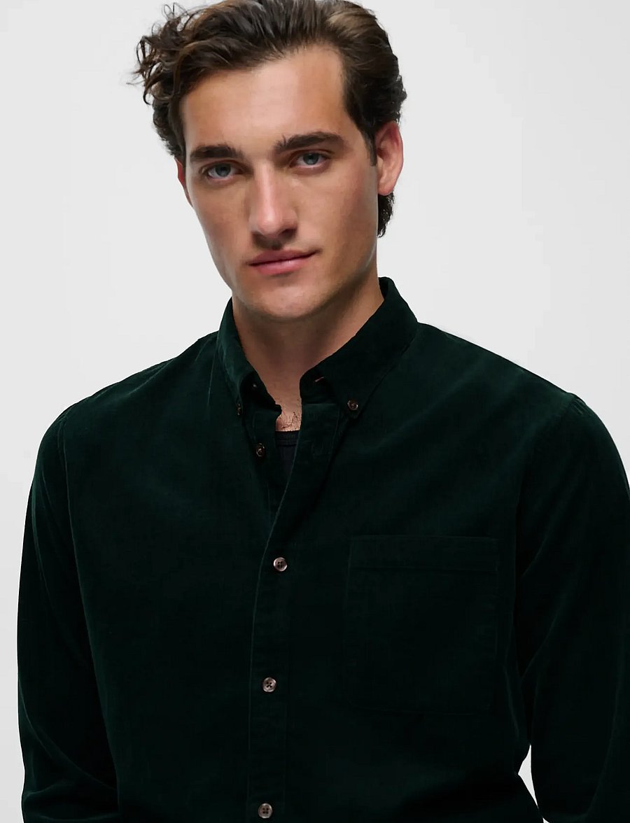 Matinique - MAtrostol BD - corduroy shirts - scarab - 4