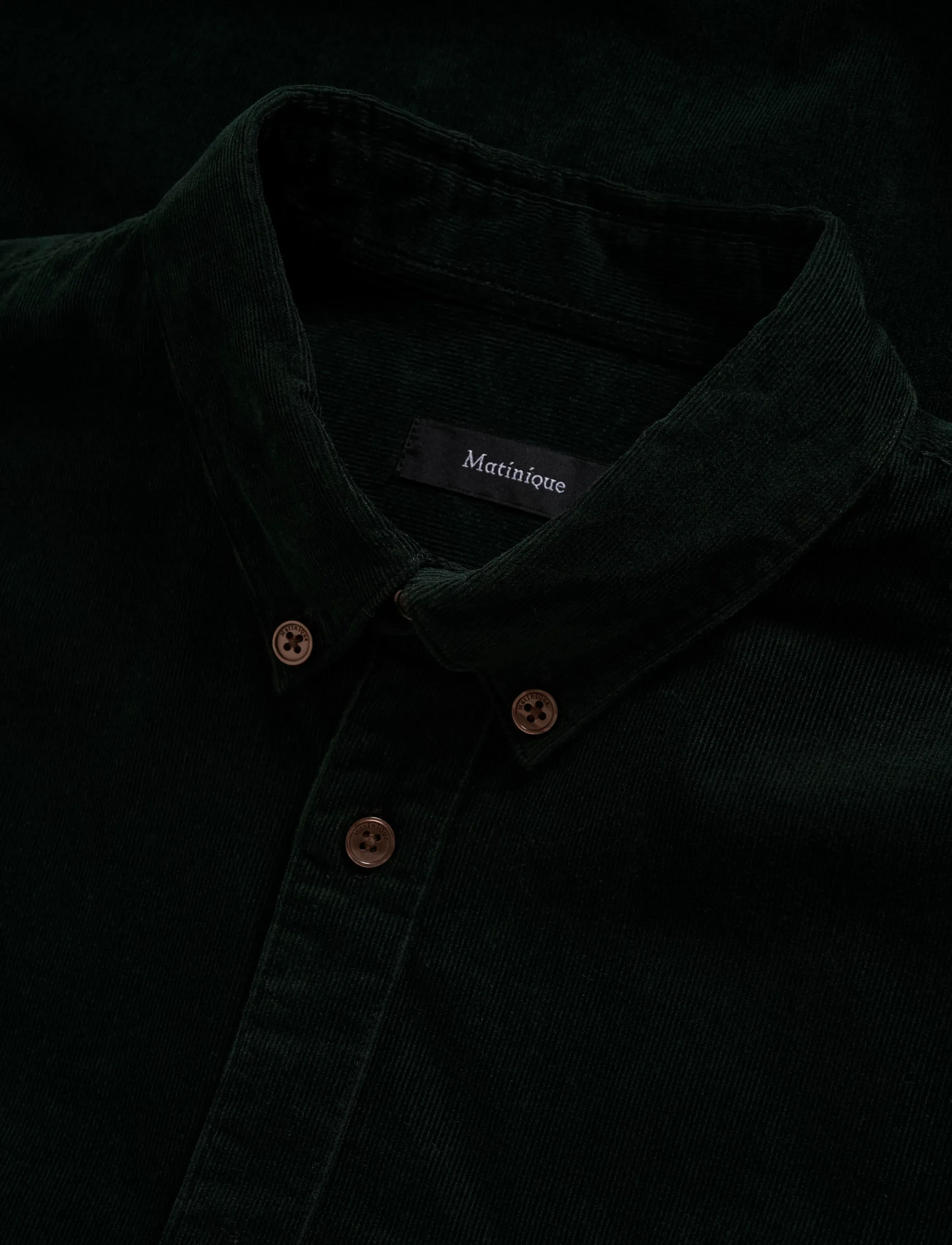 Matinique - MAtrostol BD - corduroy shirts - scarab - 5