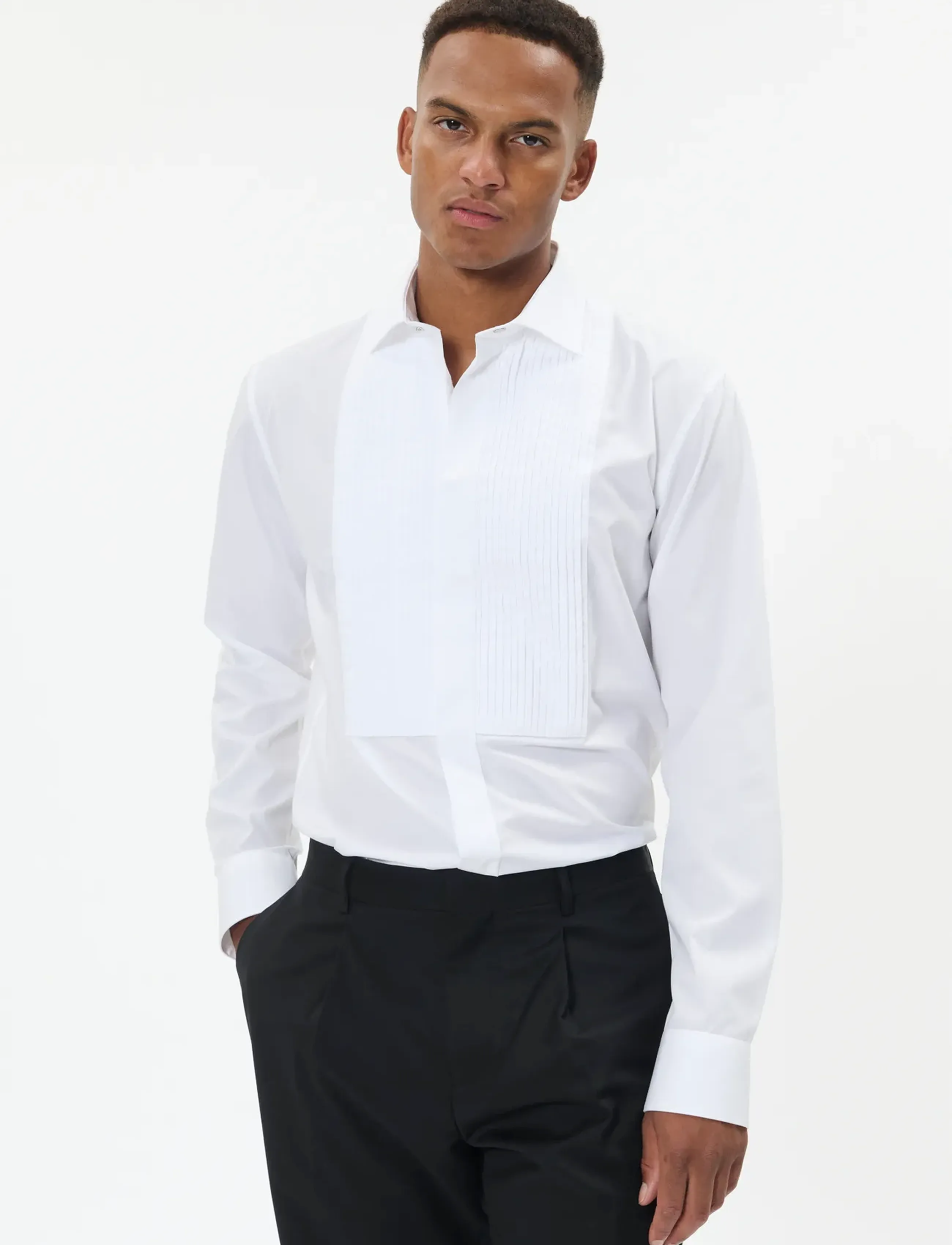 Matinique Mamarc Tux, Herren, Smoking Hemd, Weiß, Gr.42