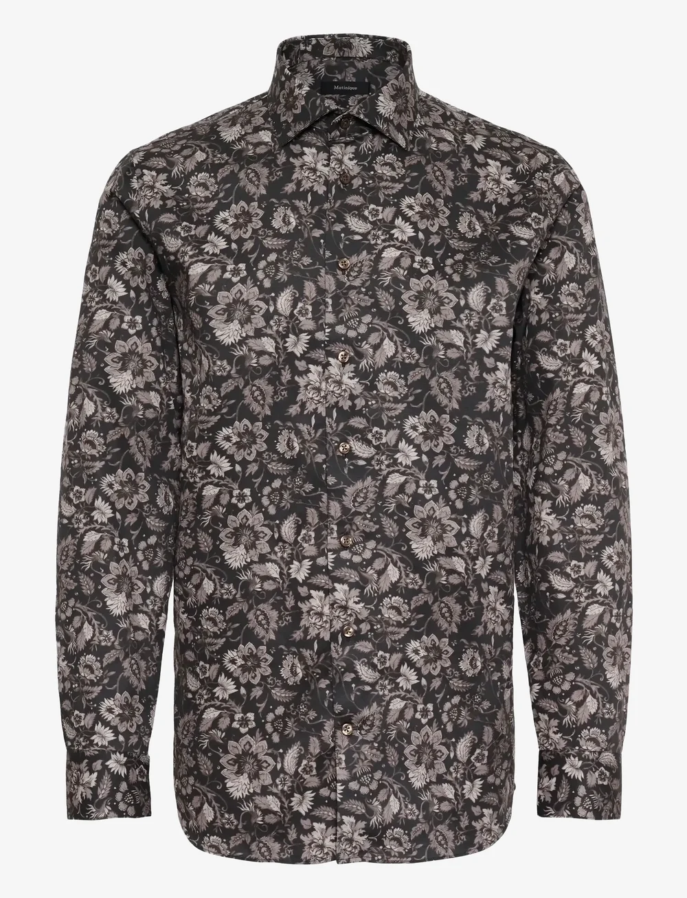 Matinique - MAmarc N - mönstrade skjortor - ganache - 1