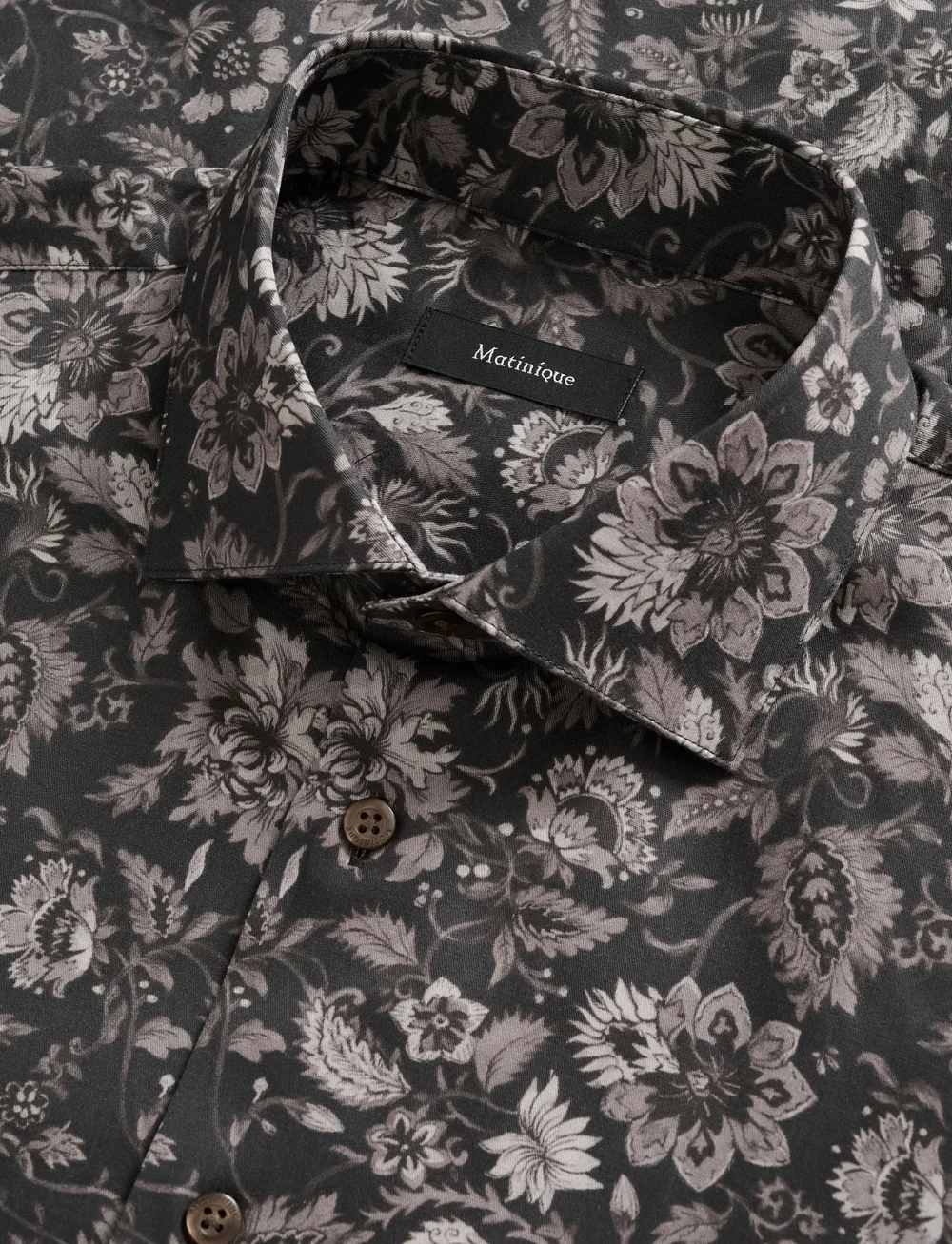 Matinique - MAmarc N - mönstrade skjortor - ganache - 5