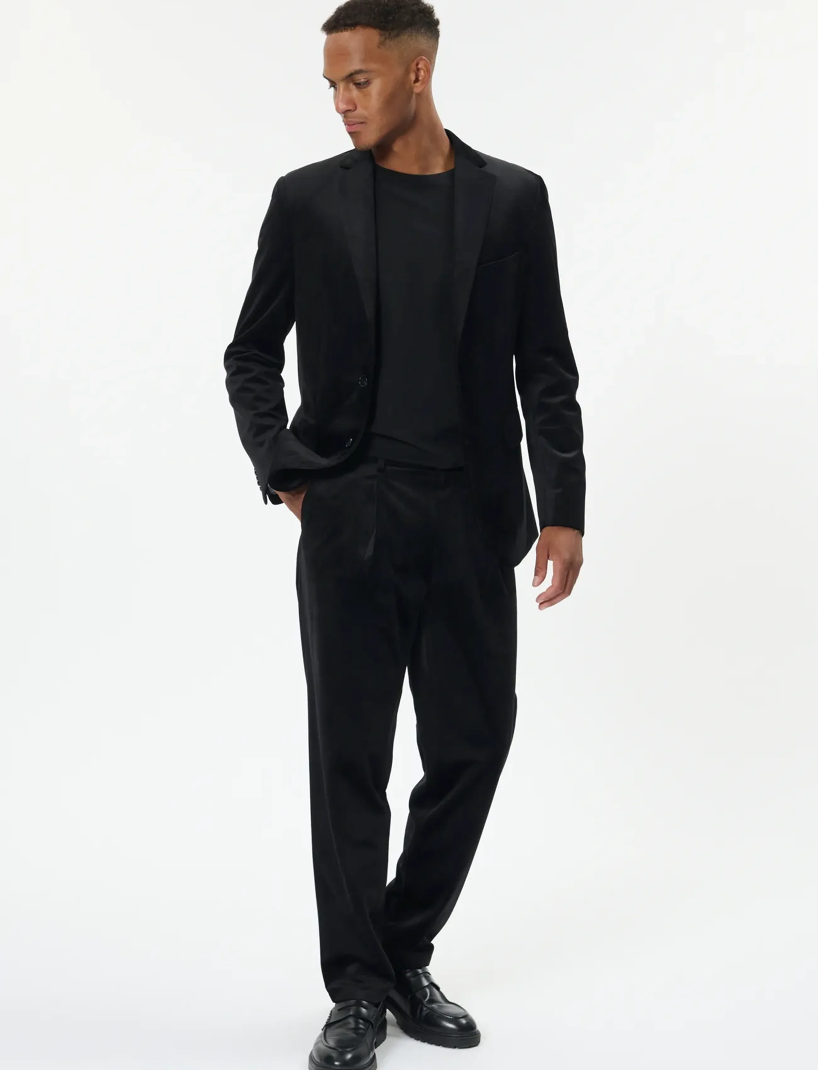 Matinique - MAkian Pant - pidulikud püksid - black - 2