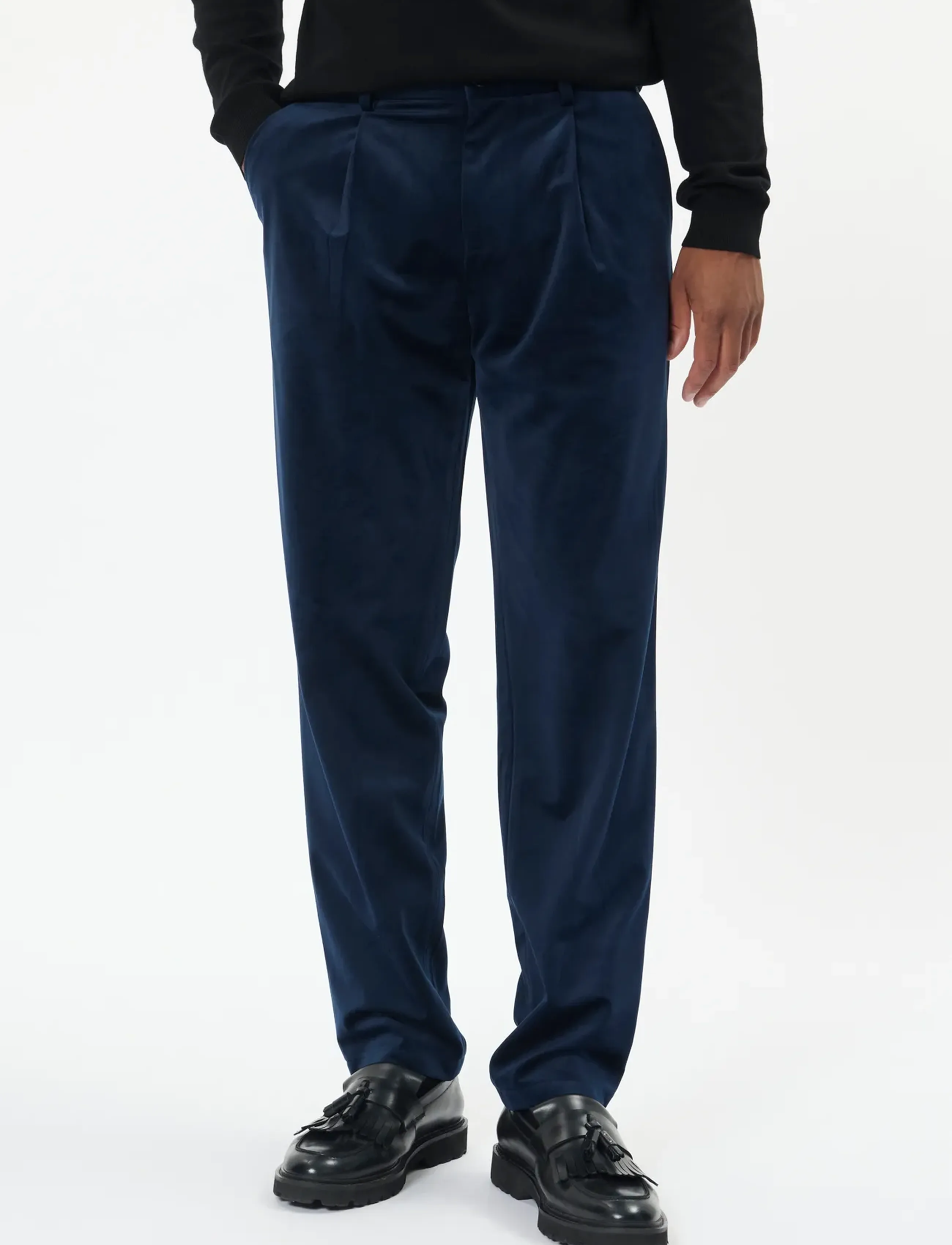 Matinique MAkian Pant - Habitbukser - DARK MIDNIGHT / navy