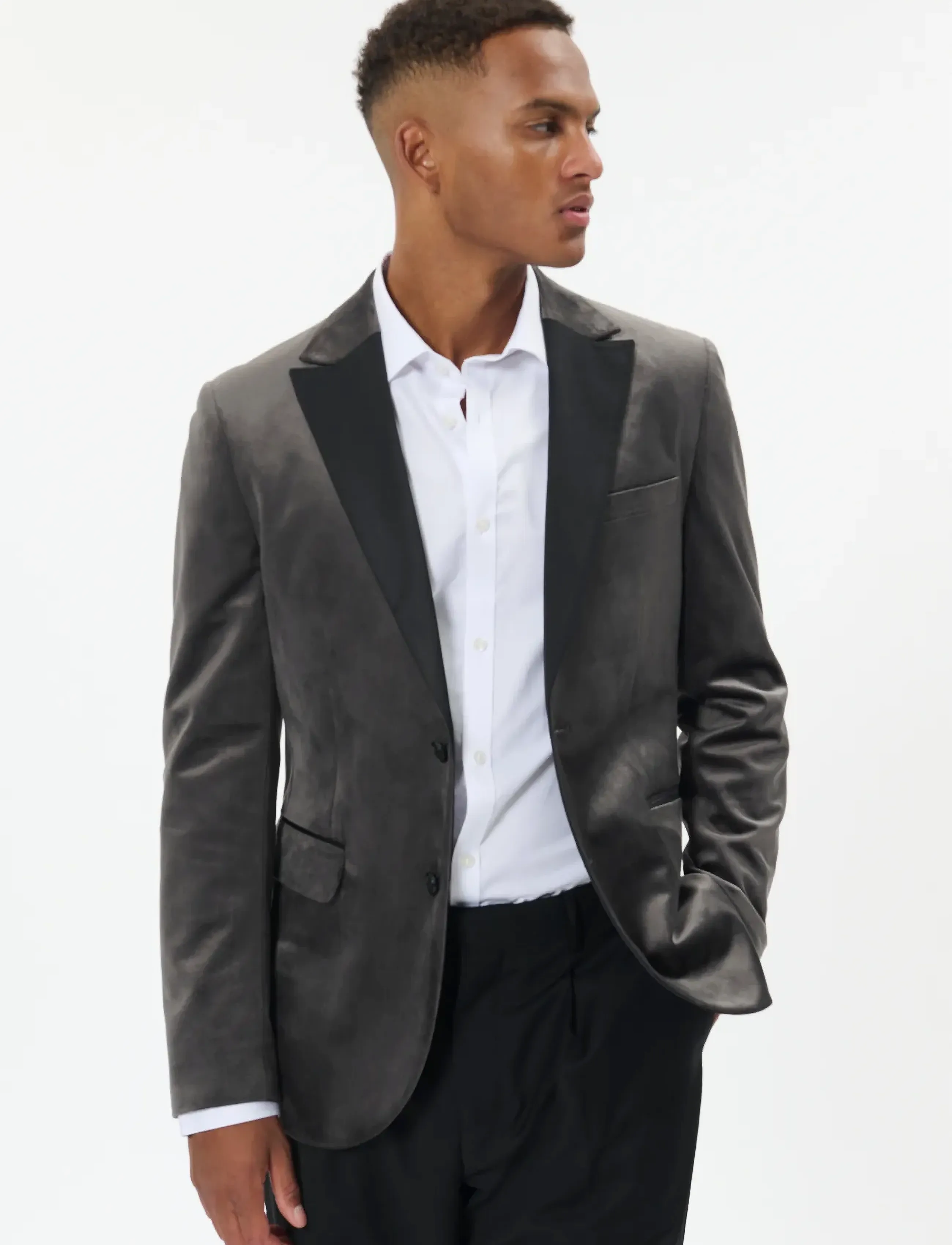 Matinique Mageorge Tux, 46, Grey, Suits & Blazere > Tuxedos, Herre