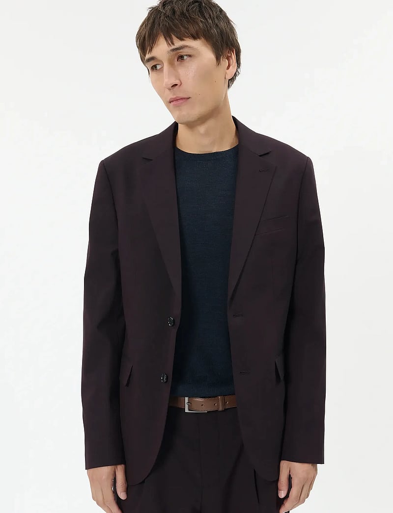 Matinique - MAgeorge - single breasted blazers - claret - 0