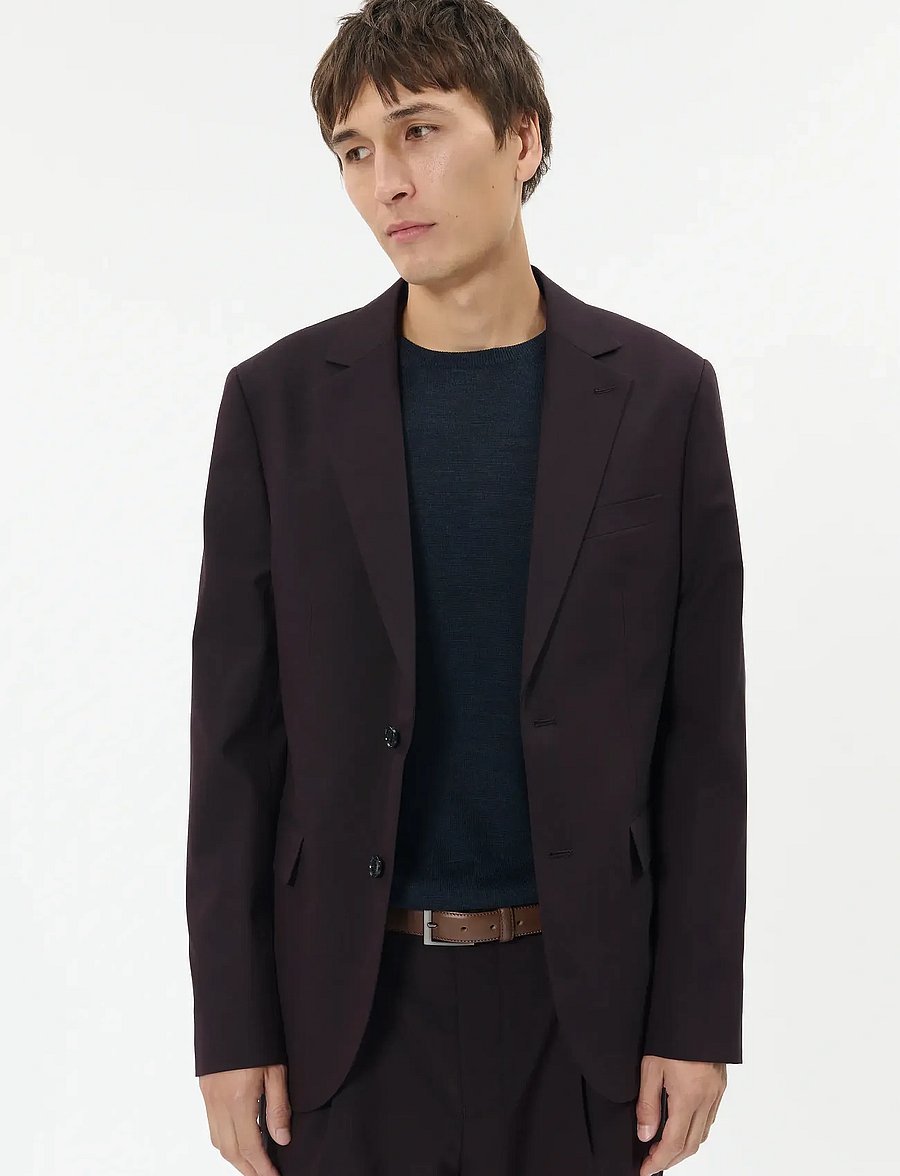 Matinique - MAgeorge - blazers à boutonnage simple - claret - 0