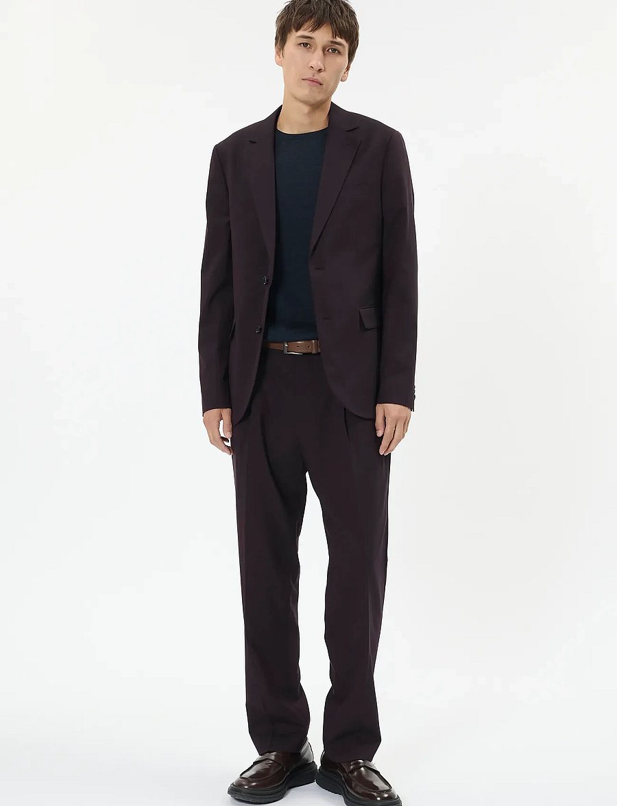Matinique - MAgeorge - blazers à boutonnage simple - claret - 2