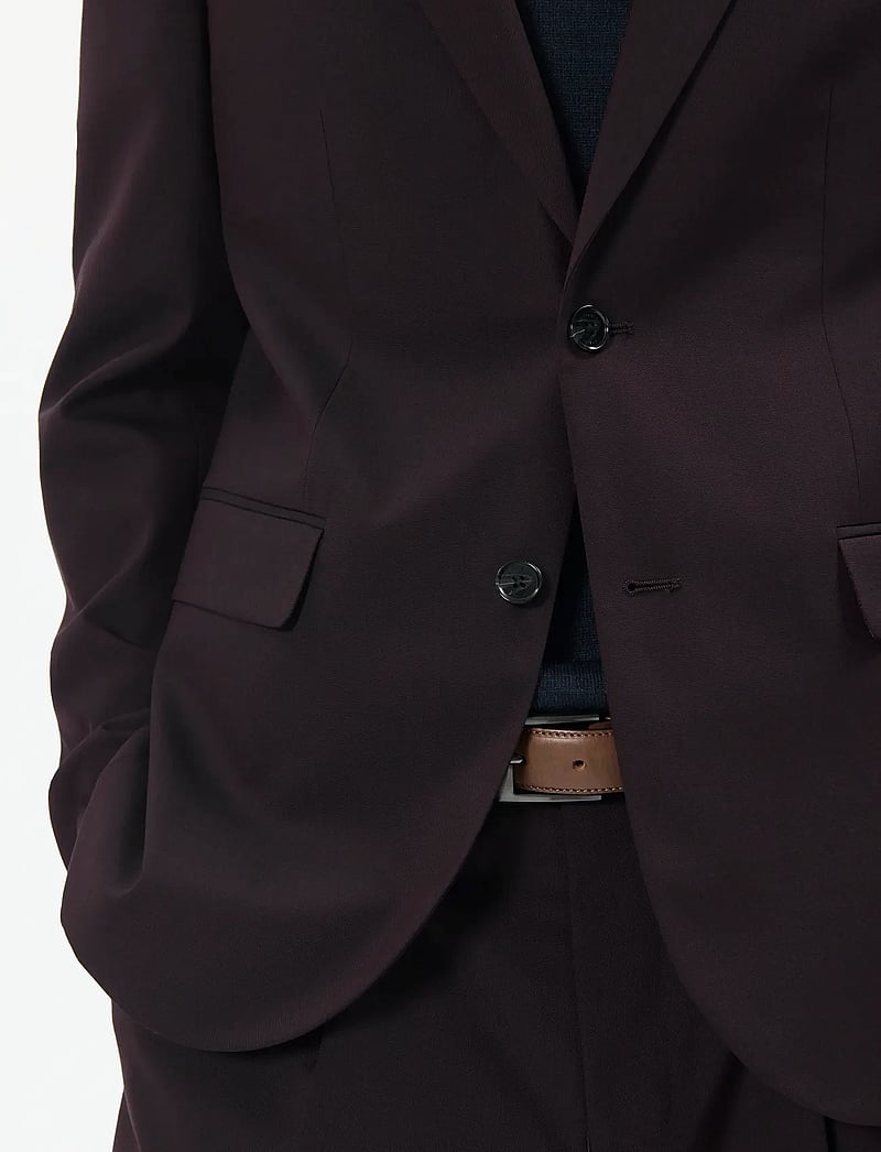 Matinique - MAgeorge - single breasted blazers - claret - 4