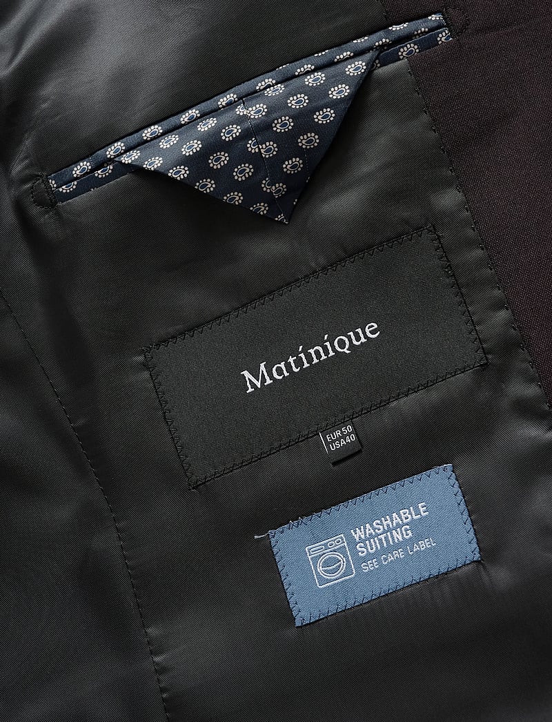 Matinique - MAgeorge - single breasted blazers - claret - 5