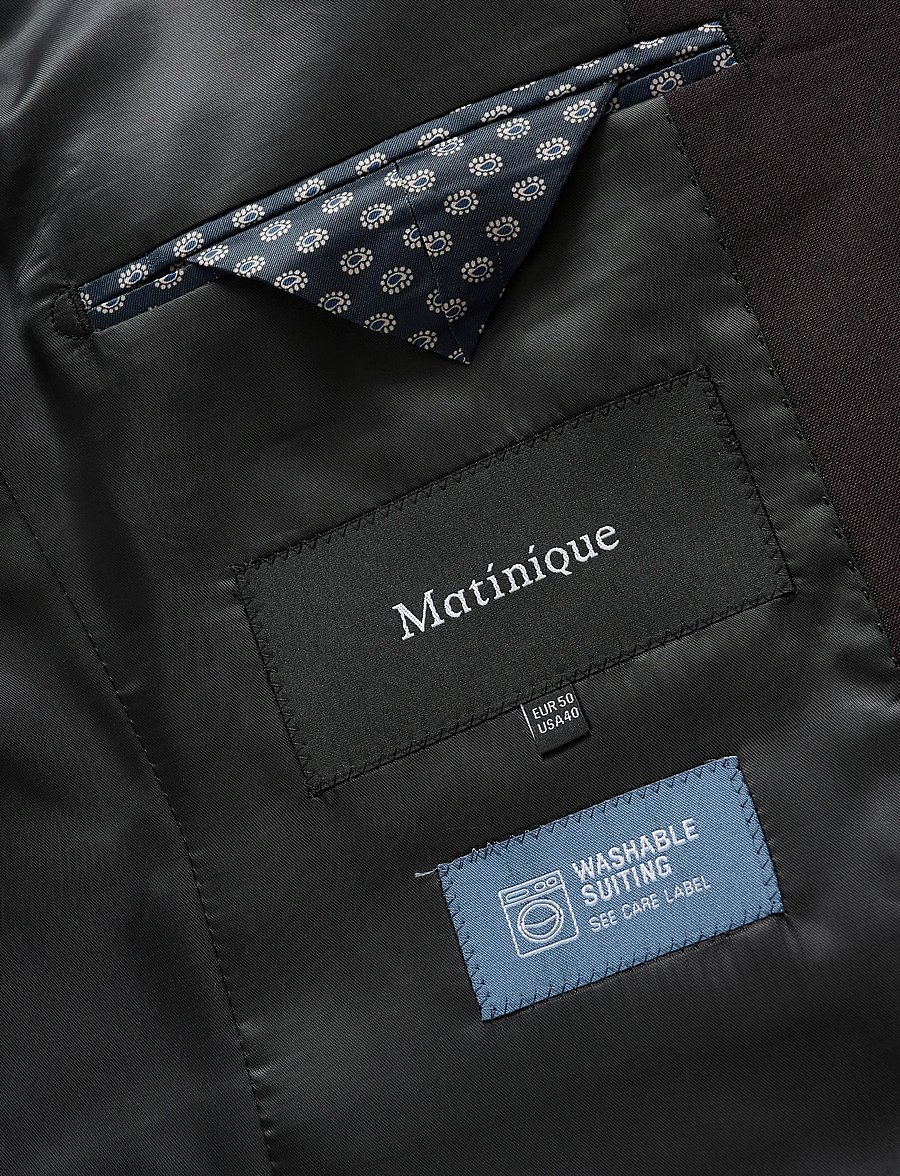 Matinique - MAgeorge - blazers à boutonnage simple - claret - 5